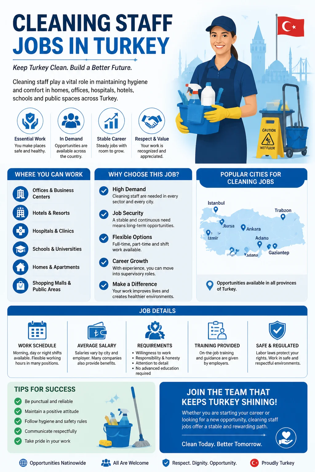 Cleaning Staff Jobs