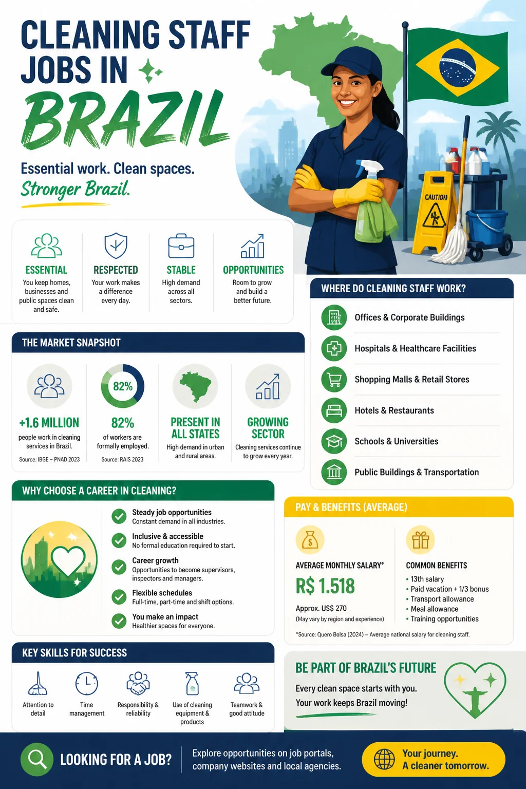 Cleaning Staff Jobs